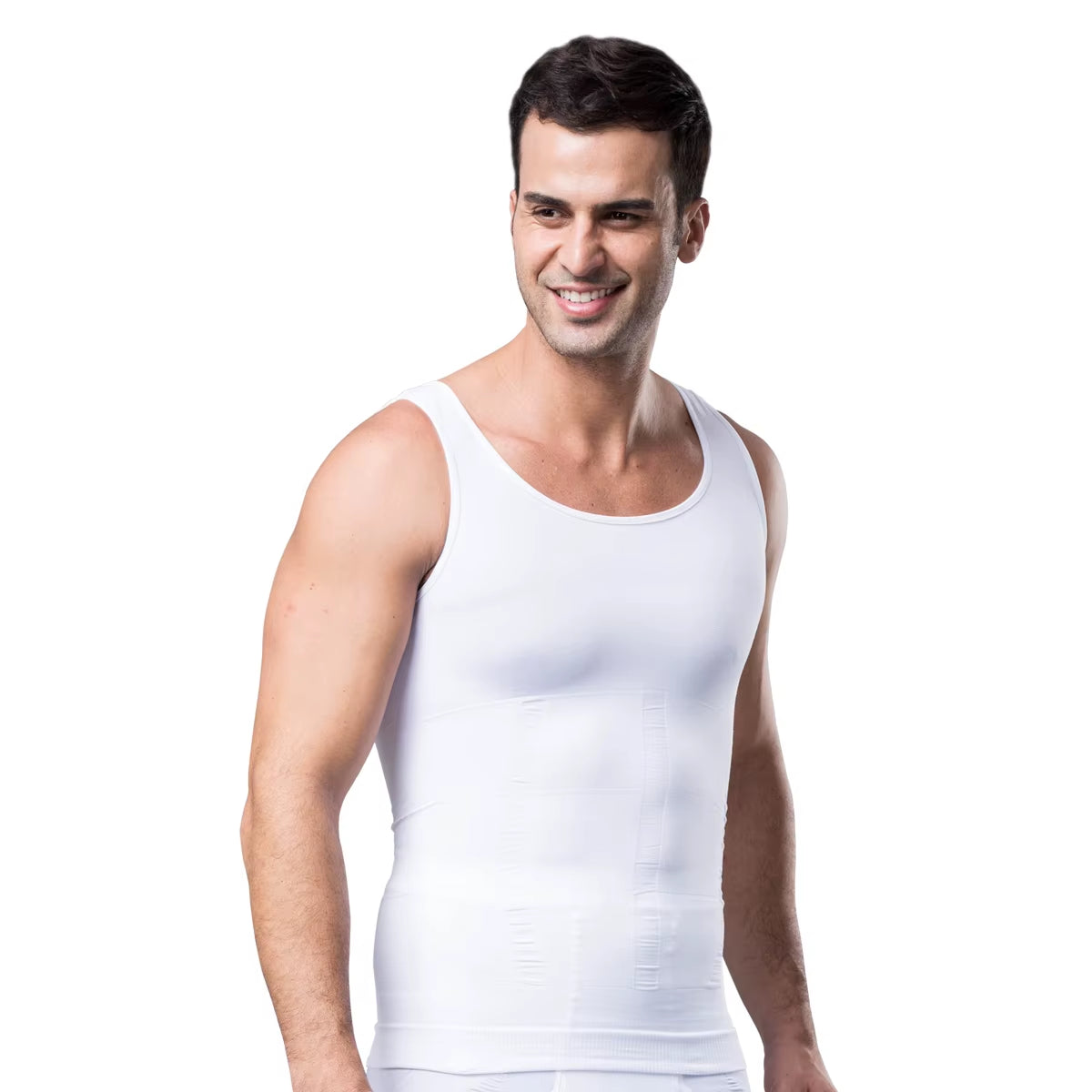 Compression Tank Tops Men Seamless Slimming Undershirt Shapewear for Tummy Control Body Shaper