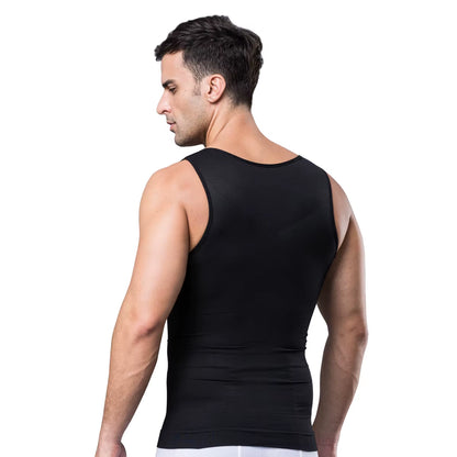 Compression Tank Tops Men Seamless Slimming Undershirt Shapewear for Tummy Control Body Shaper