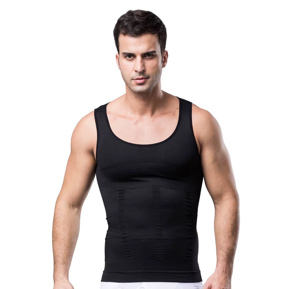 Compression Tank Tops Men Seamless Slimming Undershirt Shapewear for Tummy Control Body Shaper