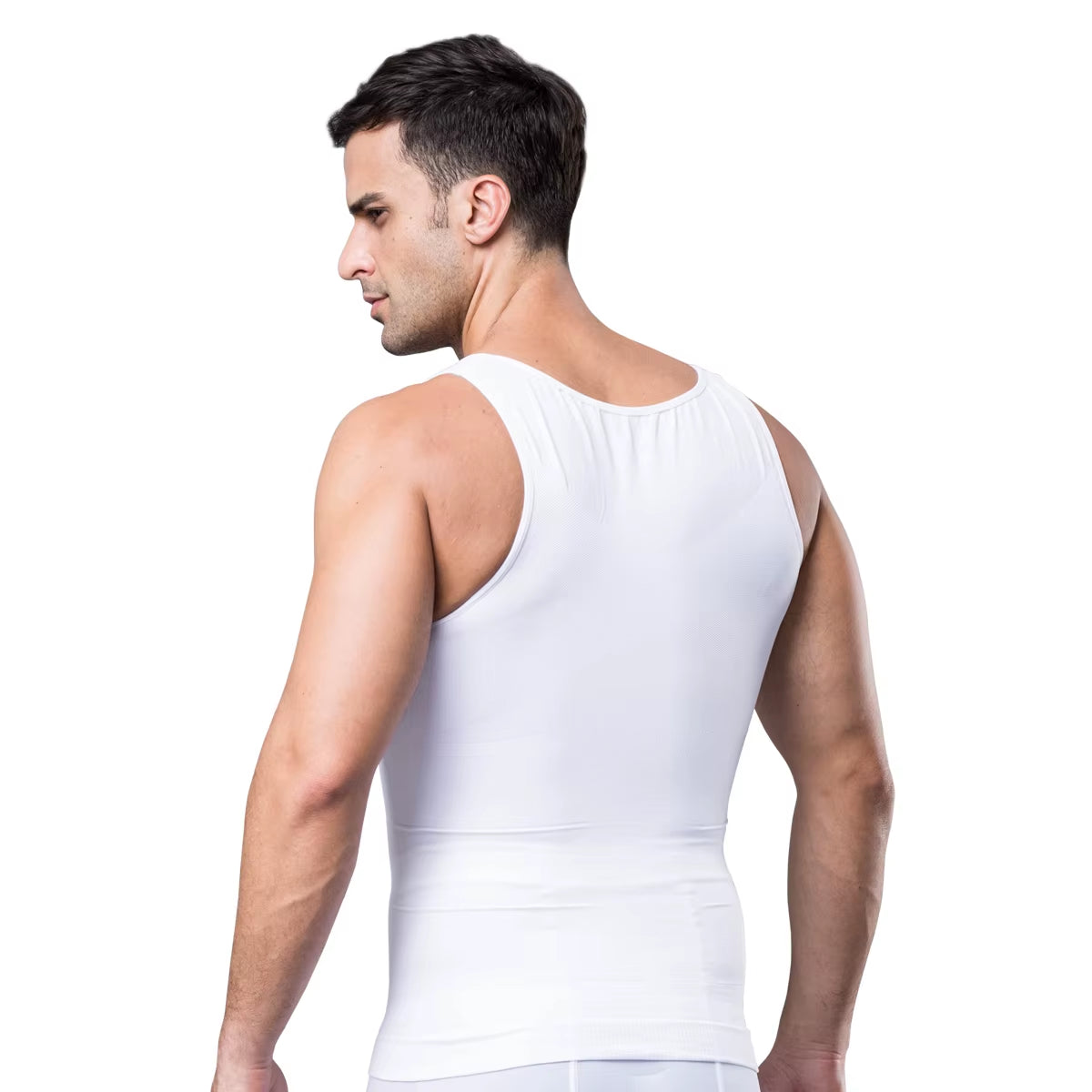 Compression Tank Tops Men Seamless Slimming Undershirt Shapewear for Tummy Control Body Shaper